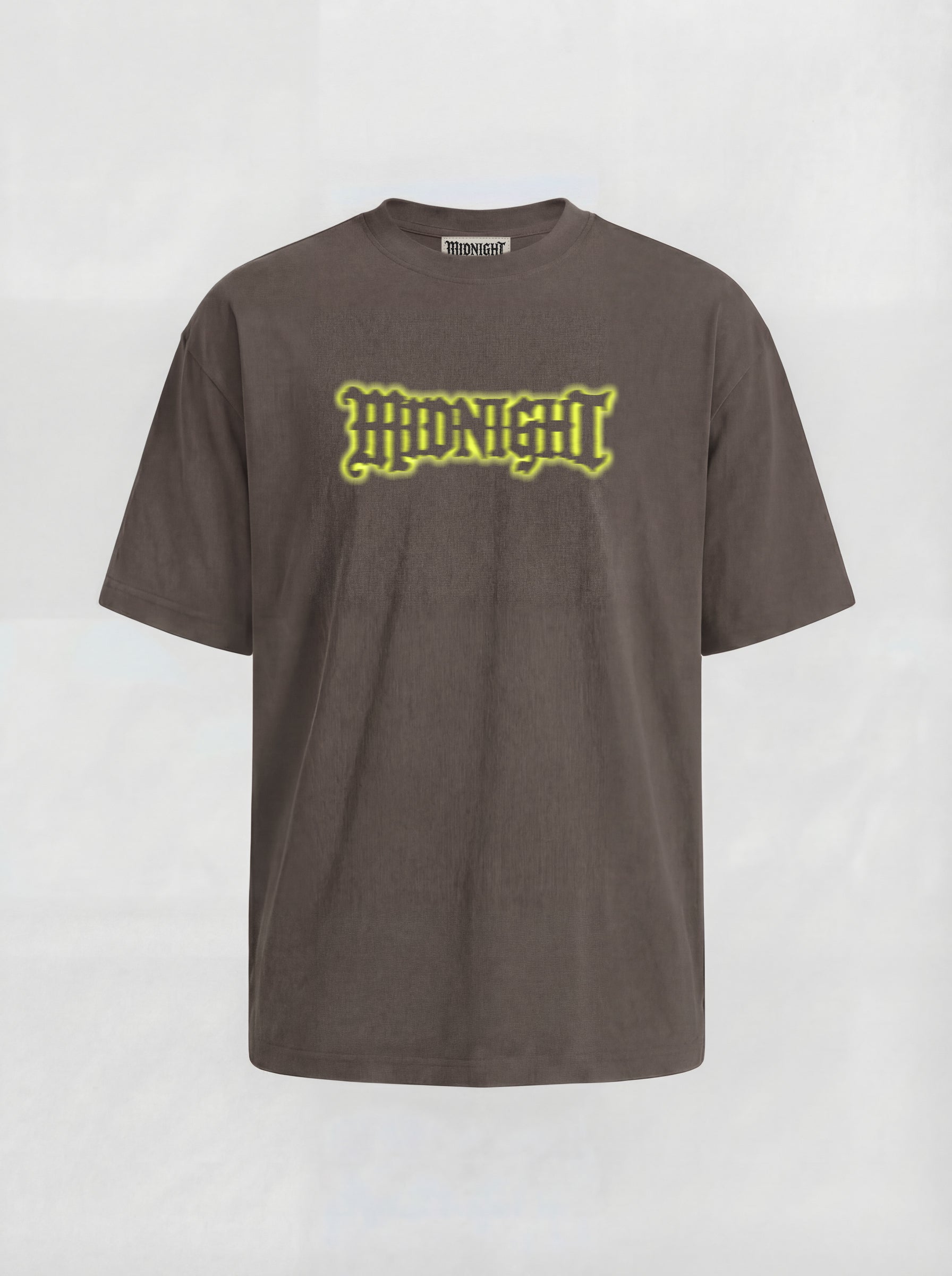 T-SHIRT ESSENTIAL  "MIDNIGHT HIGHLIGHTER SHADES" - BROWN