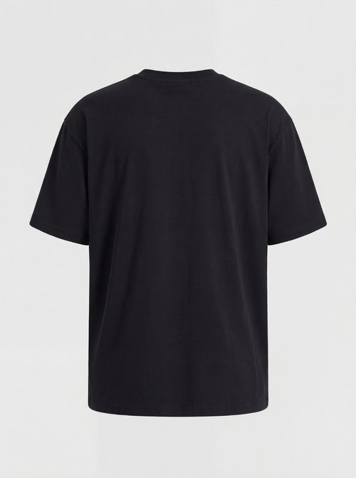 T-SHIRT ESSENTIAL  "MIDNIGHT 3D" - NERO