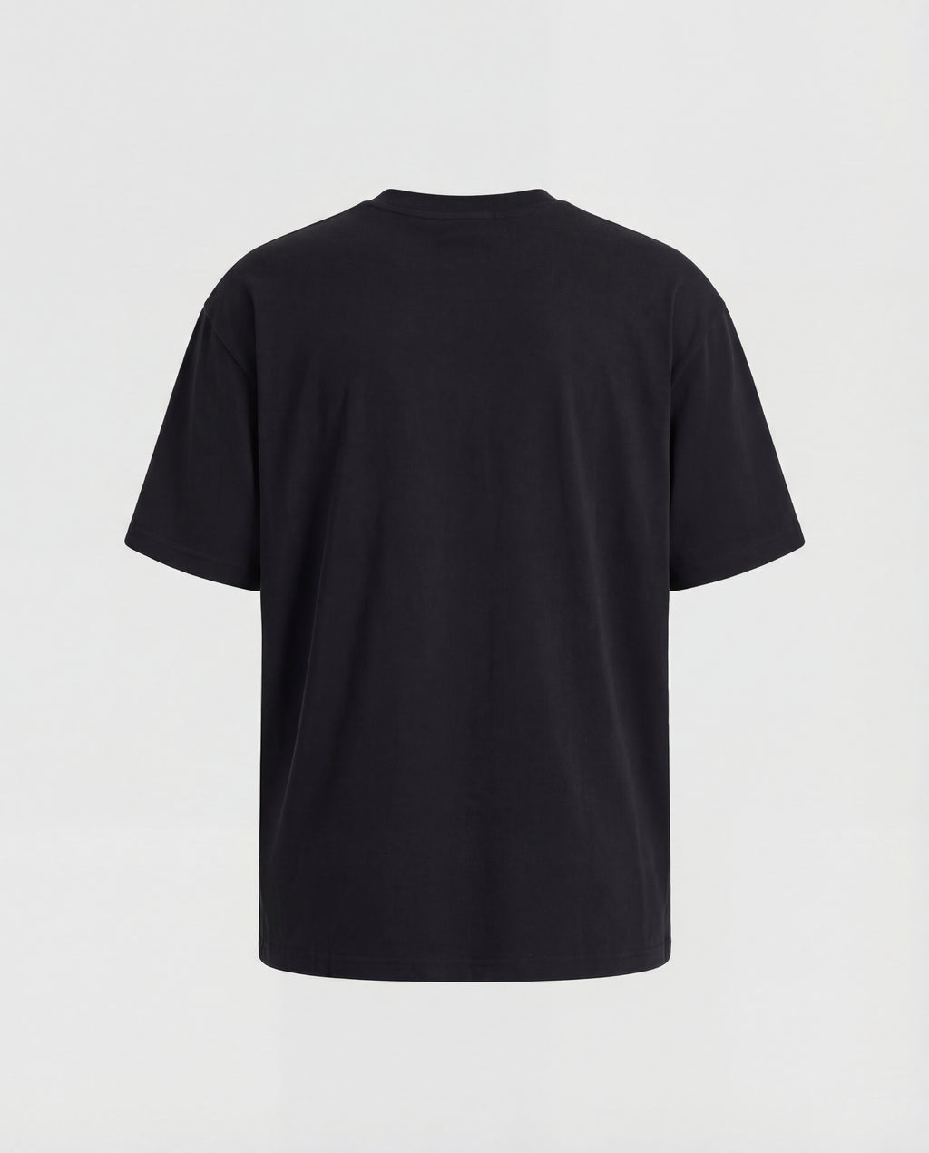 T-SHIRT ESSENTIAL  "MIDNIGHT ARGENTO" - NERO