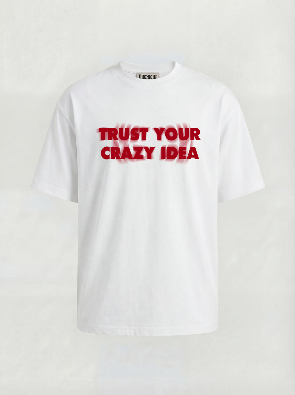 T-SHIRT ESSENTIAL  "TRUST LOVE" - BIANCO