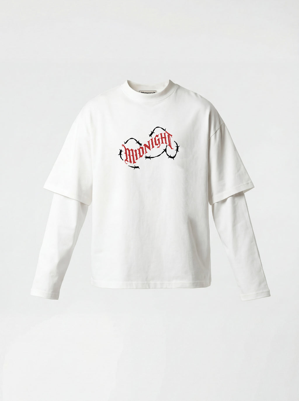 T-SHIRT LONG SLEEVE "HOPE DREAM" - BIANCO