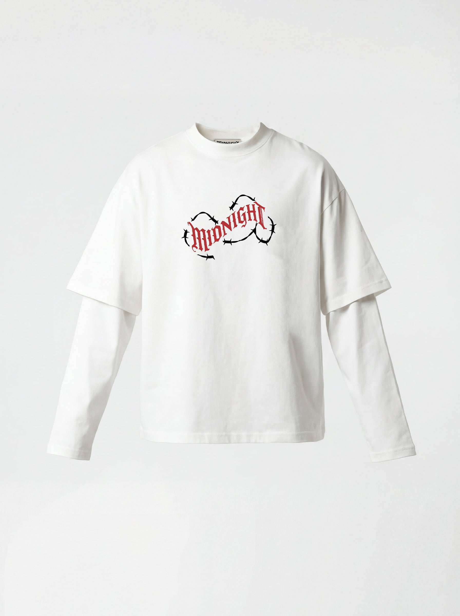 T-SHIRT LONG SLEEVE "HOPE DREAM" - BIANCO