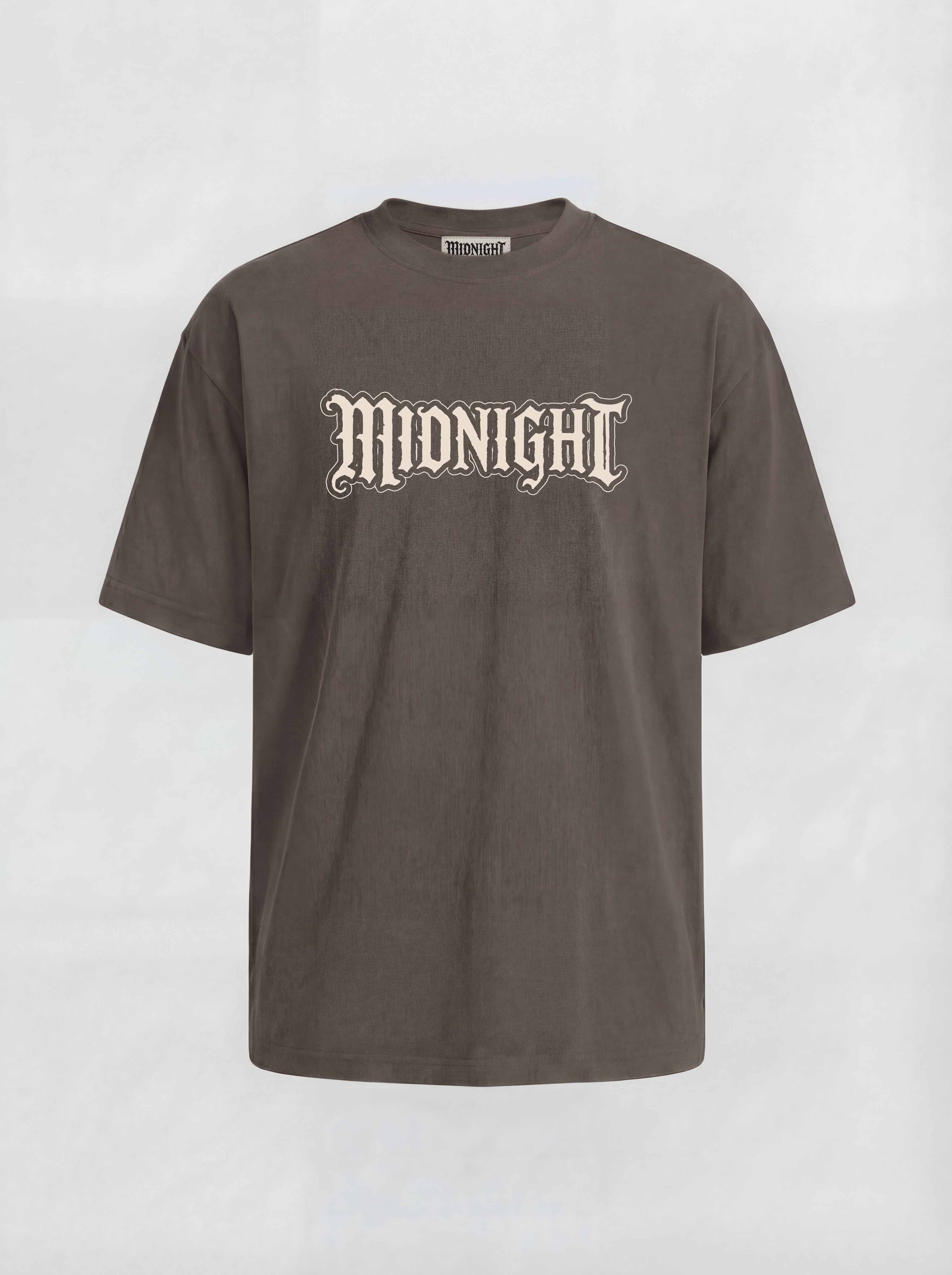 T-SHIRT ICON  "MIDNIGHT" - BROWN