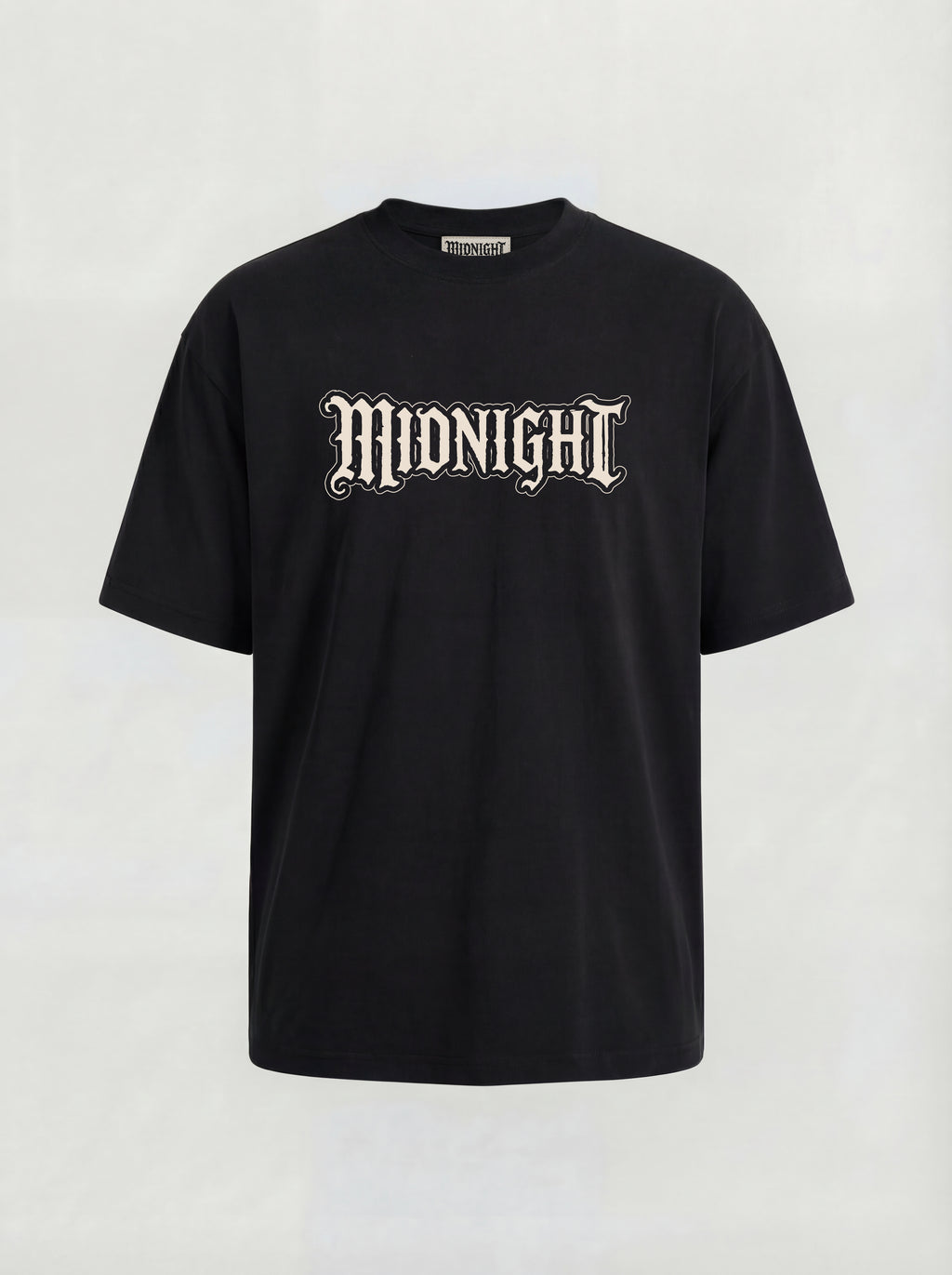 T-SHIRT ICON  "MIDNIGHT" - NERO