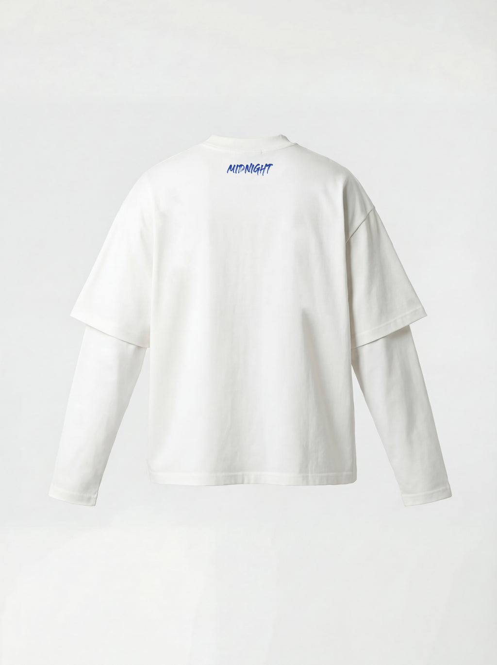 T-SHIRT LONG SLEEVE "U.S.A. PATRIOTIC" - BIANCO